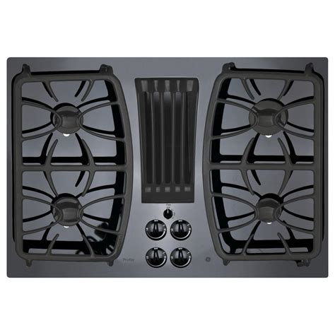 black gas cooktop
